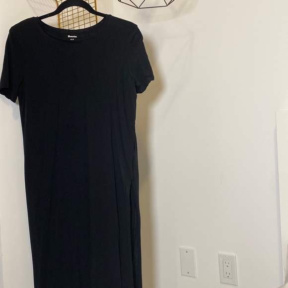 Roots Black Maxi Dress - Picture 2 of 4